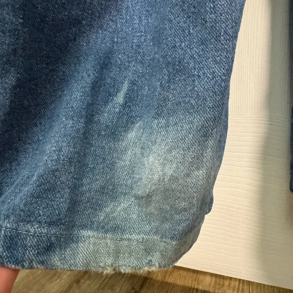 Dickies Classic Blue Denim Overalls Size 46x32 - Picture 6 of 7